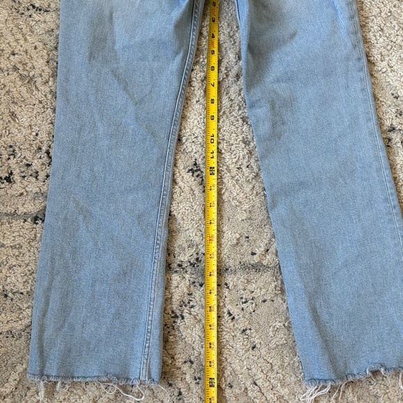 ZARA Size 6 Cut off Jeans - Picture 6 of 8